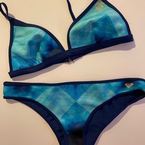 Roxy Neoprene Cheeky Bikini Set